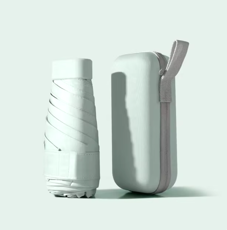 Mini Sombrilla de Bolsillo y Estuche