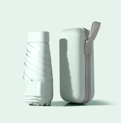 Mini Sombrilla de Bolsillo y Estuche