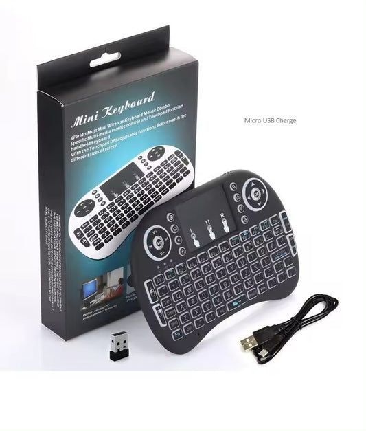 Mini Teclado Inalámbrico Tv/Pc