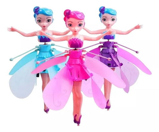 Muñeca Voladora Drones Niñas Juguete Control Remoto