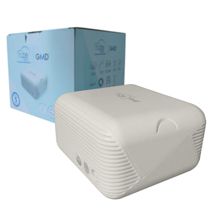 🟡 Nebulizador para adultos y pediátrico niños nube 3000 + Lavador nasal + Caretas + Estuche