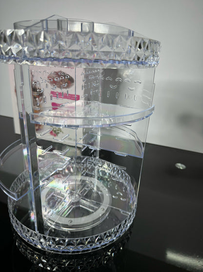 Organizador de maquillaje giratorio 360°
