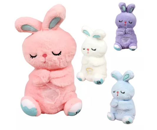 Peluche que respira estimulación sueño