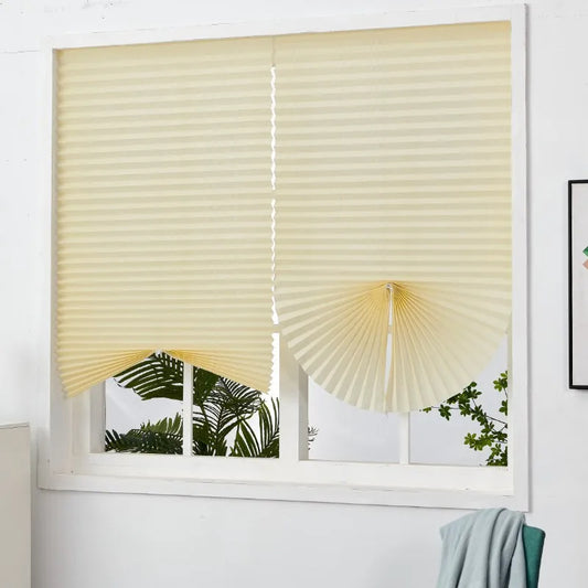 🟡 Persianas de ventana de cebra, cortina de sombra oscura para habitación, cortina enrollable y extraíble para ventana, cortinas de puerta francesas para cocina y baño