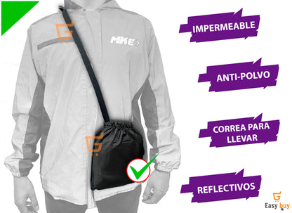 Pijama Carpa Grande Impermeable Reflectiva + Bolso Tula