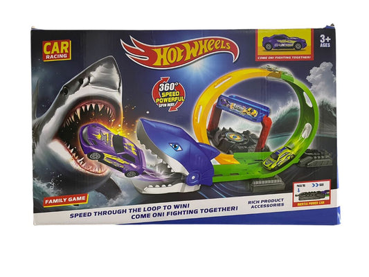 Pista De Carros Hot Wheels Tiburón de calidad