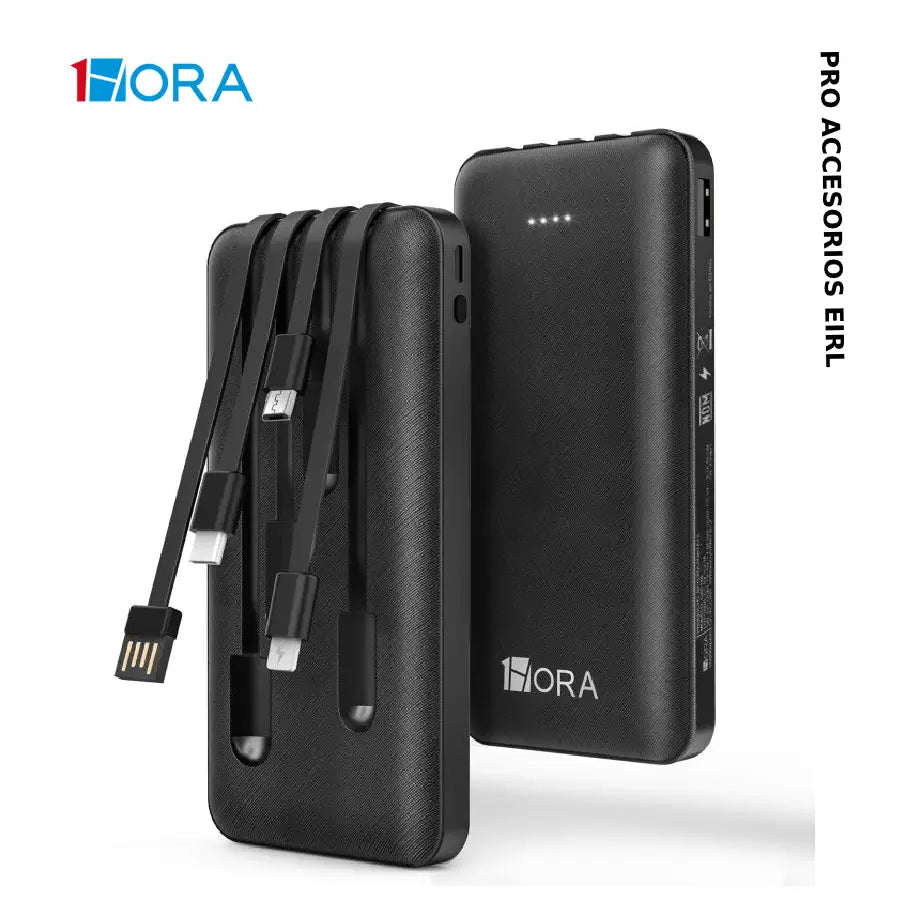Power Bank Batería 10000 Marca 1hora Gar148 | Banco de energía portátil