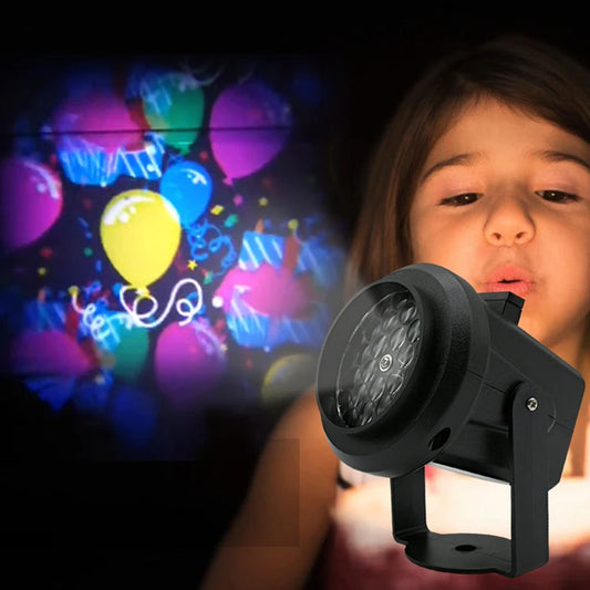 Proyector navideño con diferentes diseños proyección