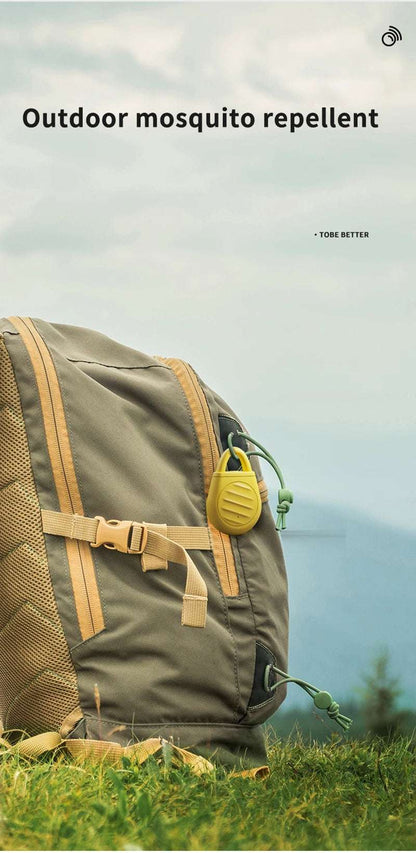 🟡 Nuevo repelente de mosquitos electrónico ultrasónico al aire libre Camping al aire libre repelente de mosquitos automático, inteligente y portátil