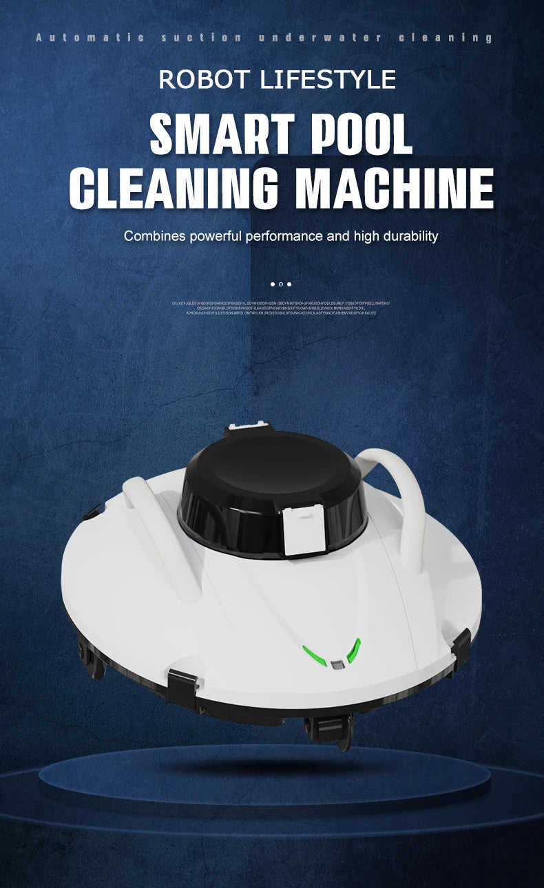 🟡 Robot aspirador automático para piscina