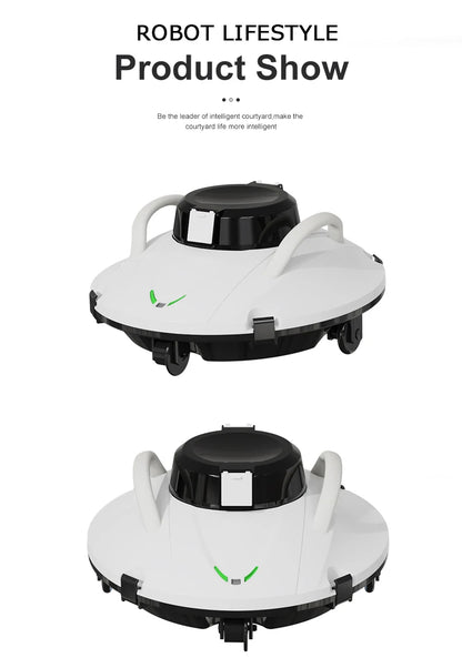 🟡 Robot aspirador automático para piscina, aspirador inalámbrico IPX8, succión lateral, doble Motor