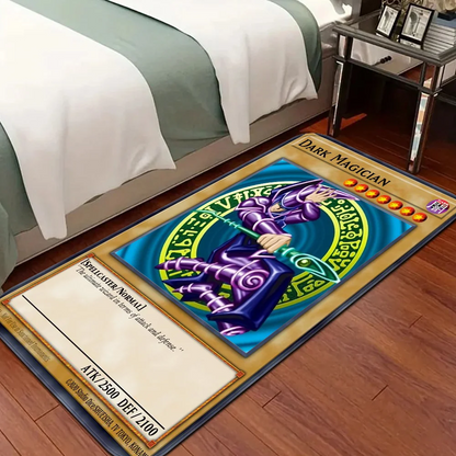 🟡Yu-Gi-Oh MONSTER CARD Alfombrilla para el suelo Alfombrilla para el suelo Estilo INS Alfombrilla suave para el suelo del dormitorio Alfombrilla para el lavadero Alfombras antideslizantes para el hogar