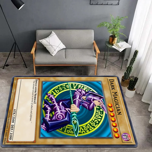 🟡Yu-Gi-Oh MONSTER CARD Alfombrilla para el suelo Alfombrilla para el suelo Estilo INS Alfombrilla suave para el suelo del dormitorio Alfombrilla para el lavadero Alfombras antideslizantes para el hogar