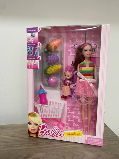 Set Muñeca Barbie Boutique Stylist