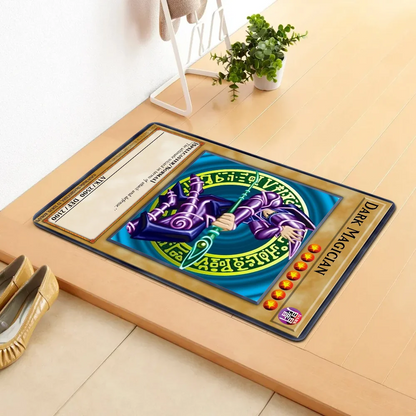 🟡Yu-Gi-Oh MONSTER CARD Alfombrilla para el suelo Alfombrilla para el suelo Estilo INS Alfombrilla suave para el suelo del dormitorio Alfombrilla para el lavadero Alfombras antideslizantes para el hogar