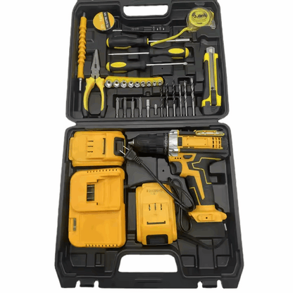 Taladro Inalámbrico Repercutor y Accesorios