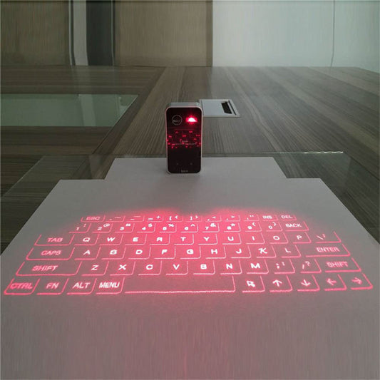 Teclado laser portátil
