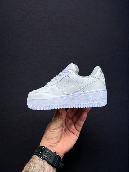 Tenis Air Force One | Nike | Blanco y Negro Unisex