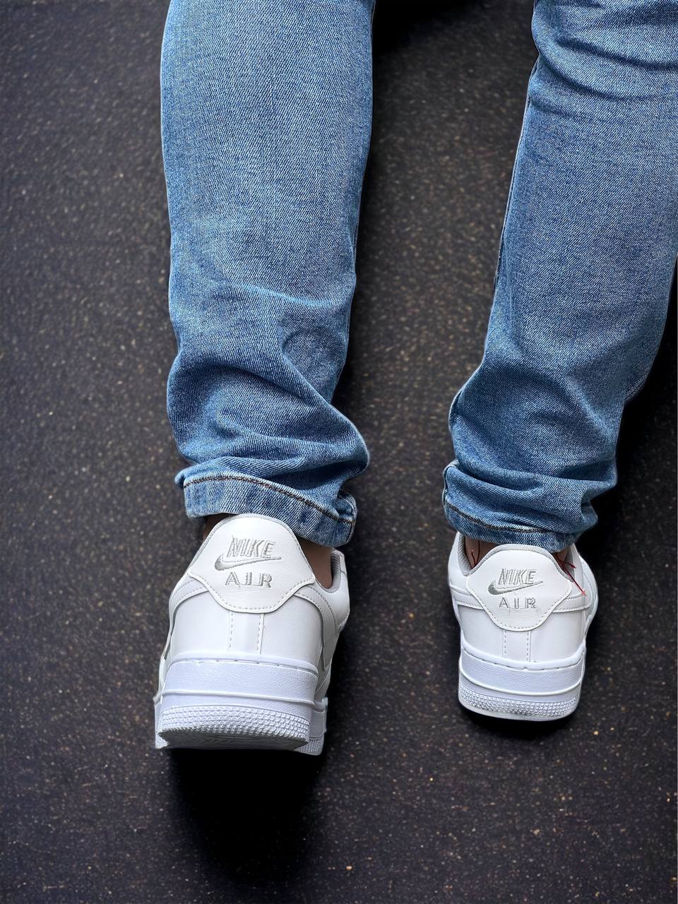 Tenis Air Force One | Nike | Blanco y Negro Unisex