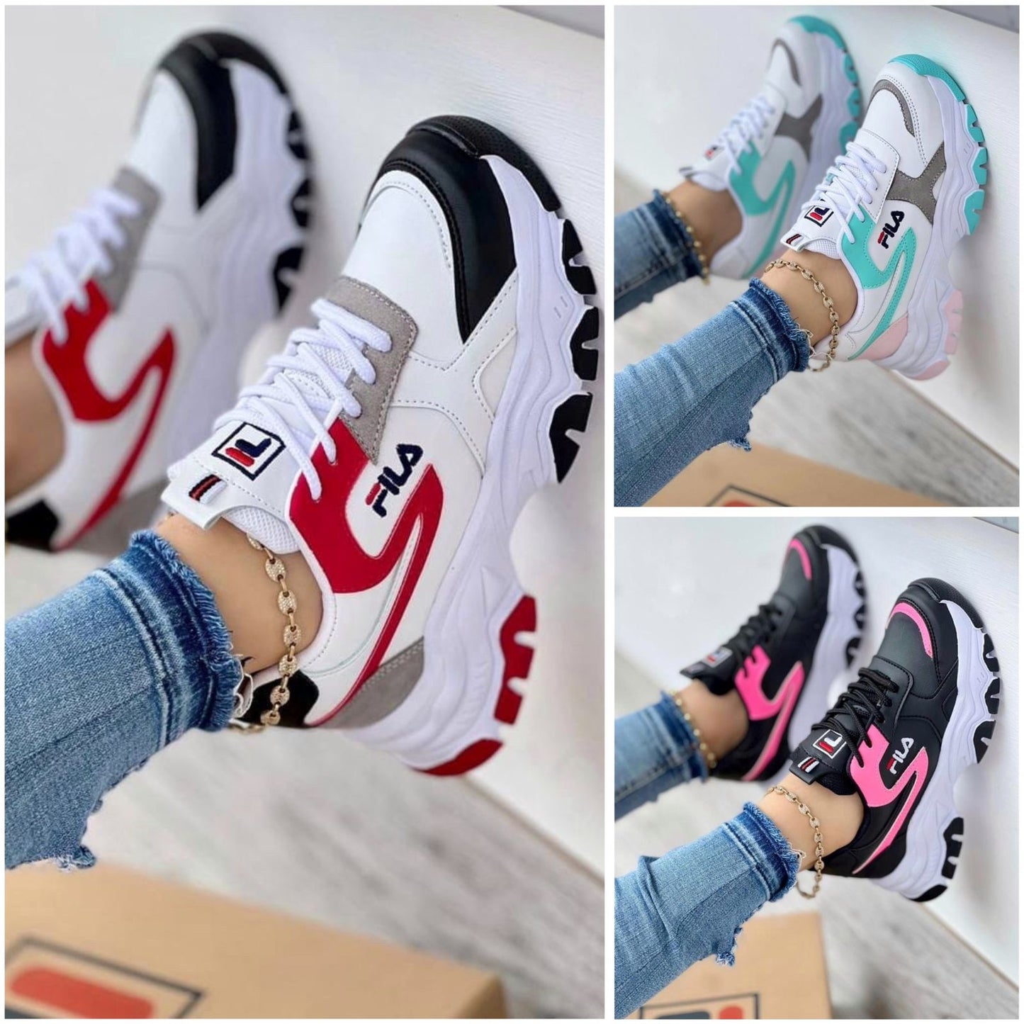 Tenis Deportivos Fila Mujer