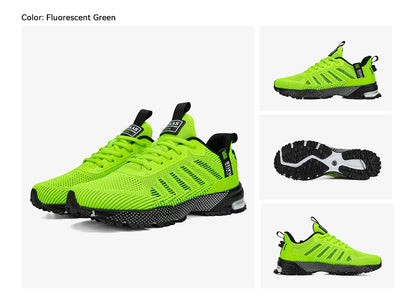 🟡 Tenis de correr para hombre, ligeras, zapatillas de diseñador, zapatillas de tenis transpirables para hombre, antideslizantes, nuevas zapatillas deportivas y para el gimnasio
