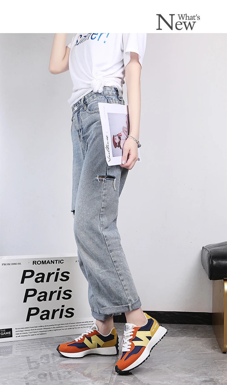 🟡 Tenis de mujer suela gruesa