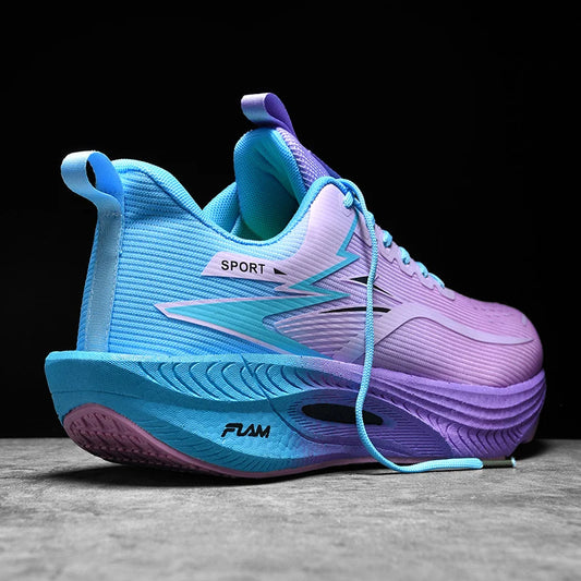 🟡 Tenis deportivos de alta calidad, zapatillas informales con plataforma para correr, entrenador para hombre, zapatillas de baloncesto transpirables para caminar, cómodas para mujer