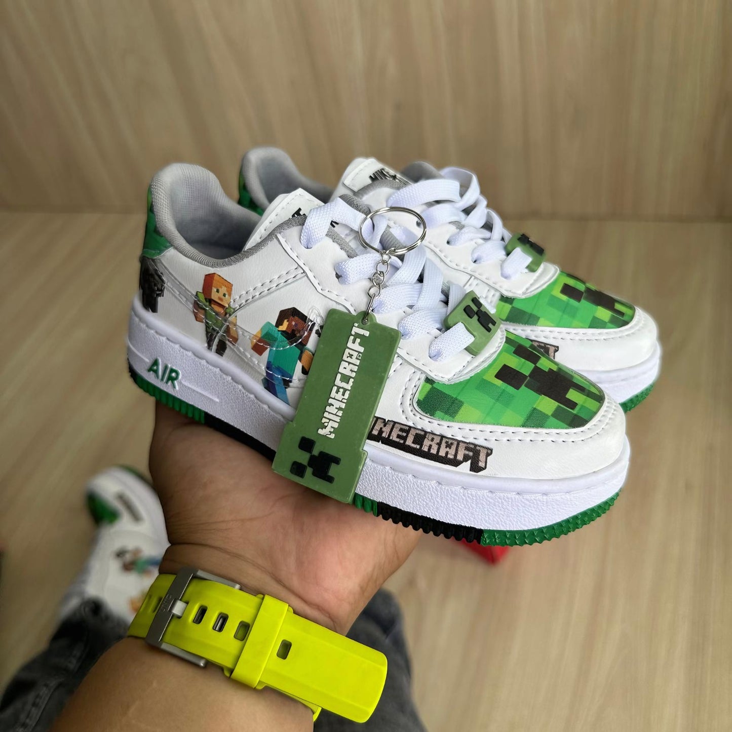 Tenis Air Force One Minecraft Dibujos Animados | Nike