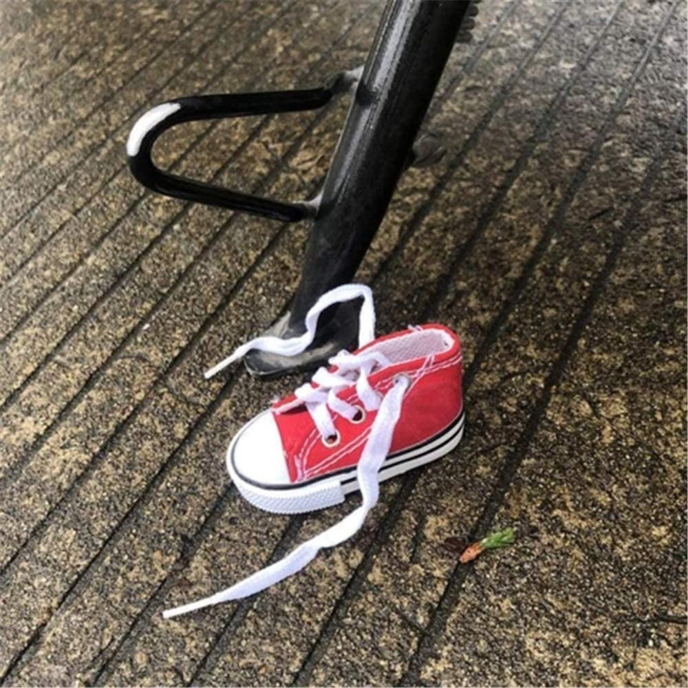 🟡 Zapatico para moto, protector gato de moto, Soporte lateral para motocicleta de 7,5 cm, cubierta creativa para trípode, Mini zapato, soporte para pie de bicicleta, soporte para motocicleta, decoración, piezas de motocicleta