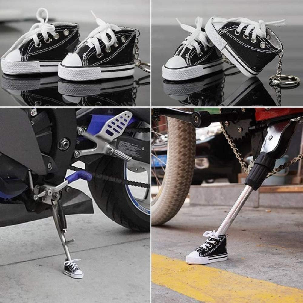🟡 Zapatico para moto, protector gato de moto, Soporte lateral para motocicleta de 7,5 cm, cubierta creativa para trípode, Mini zapato, soporte para pie de bicicleta, soporte para motocicleta, decoración, piezas de motocicleta
