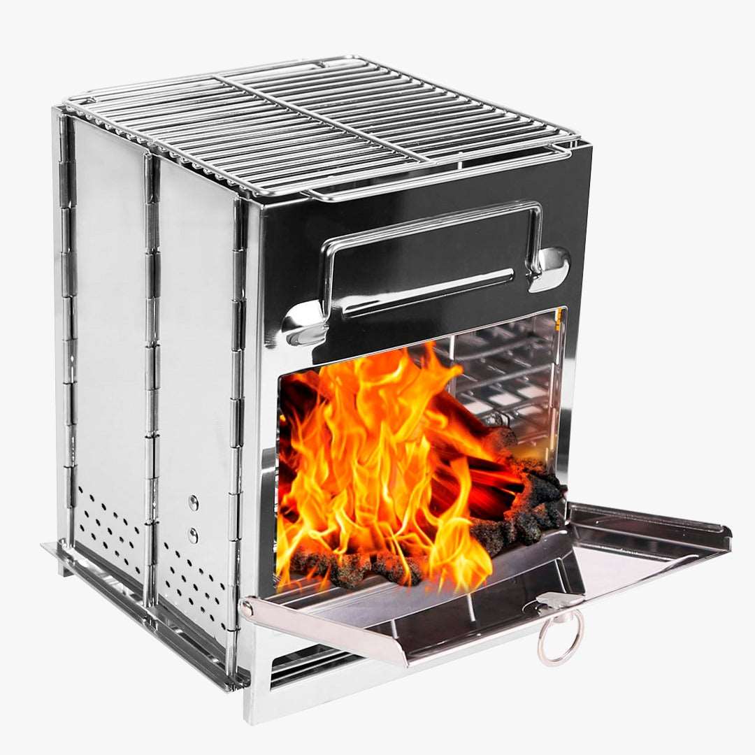 Asador Parrilla De Carbón Portátil