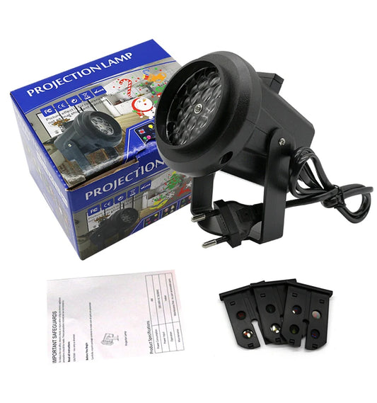 Proyector navideño con diferentes diseños proyección