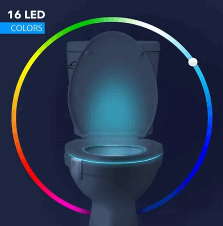Luz Nocturna Recargable Para Inodoro