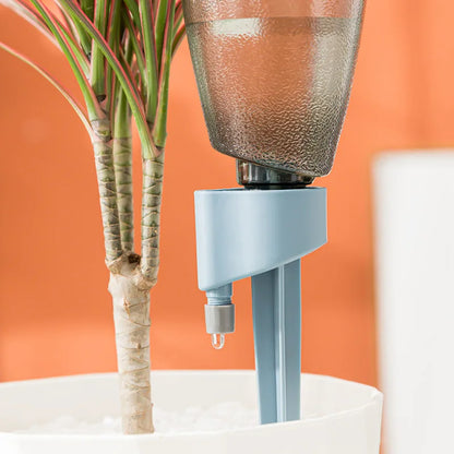 🟡 Nuevo Dispositivo automático de riego de flores para jardín, velocidad ajustable, riego por goteo, maceta, dispositivo de riego por goteo suculento