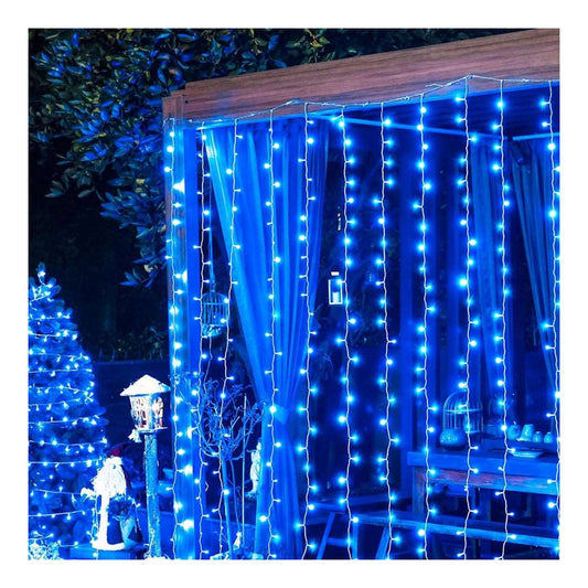 Cortina De Luces Led 3x1.8 Mts Navidad