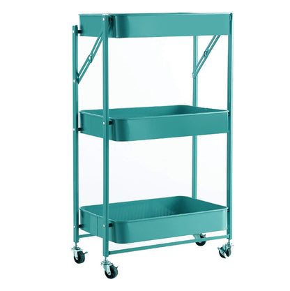 Carro Cocina 3 Niveles Metálico Plegable