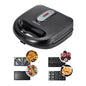 Sanduchera 4 En 1 Bandejas Intercambiables