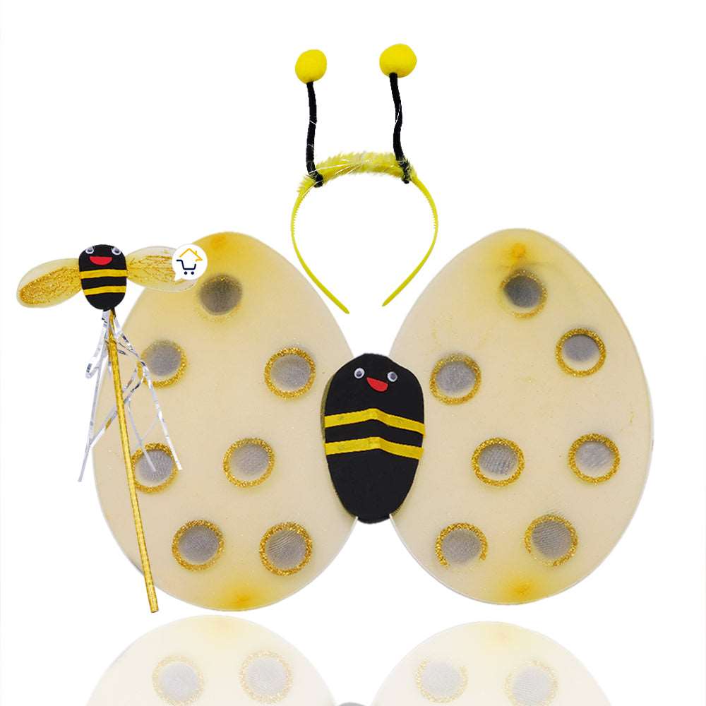 Disfraz Abeja Alas Diadema Niñas Halloween