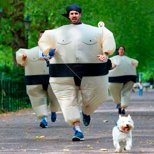 Disfraz Inflable Sumo Traje Luchador Fiesta Disfraces Halloween