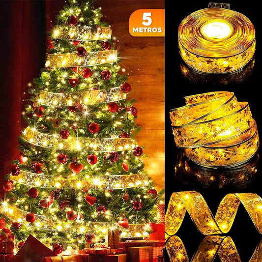 Cinta Led Navidad 5 Mts Decoración