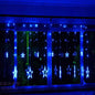 Extensión Luces Led Estrella X6 Mts Luz Navidad Azul