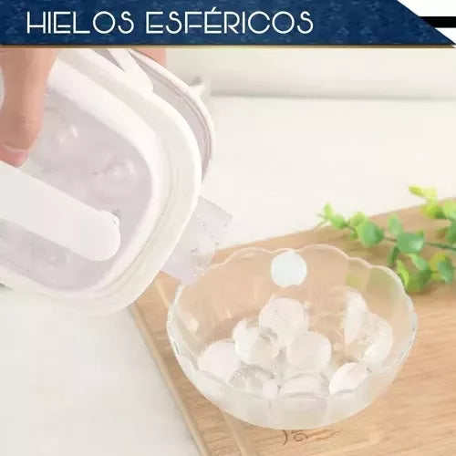 Hielera Molde De Cubos De Hielo Portátil