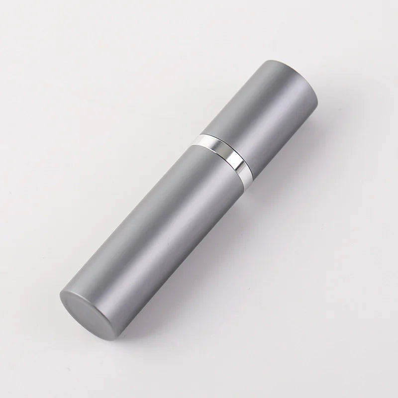 🟡 Mini botella de Perfume recargable de 5ml, botella cosmética portátil, botella pulverizadora, atomizador, contenedor en aerosol, botellas recargables de viaje, oficina, estudio, fuera de la casa