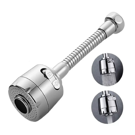 Grifo Ahorrador De Agua Cocina Cuello Flexible 2 Funciones