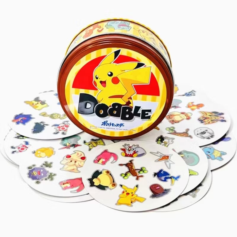 Juego De Mesa Spot It Dobble Game Emoji Pokémon