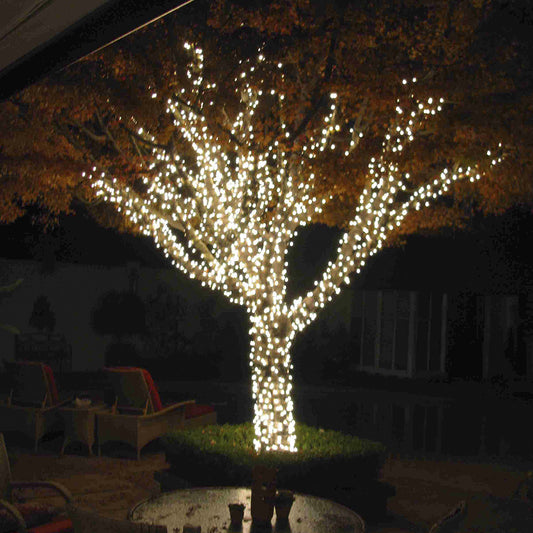 Luz Led Lineal 50 Mts 500 Led Blanca Luces Navidad