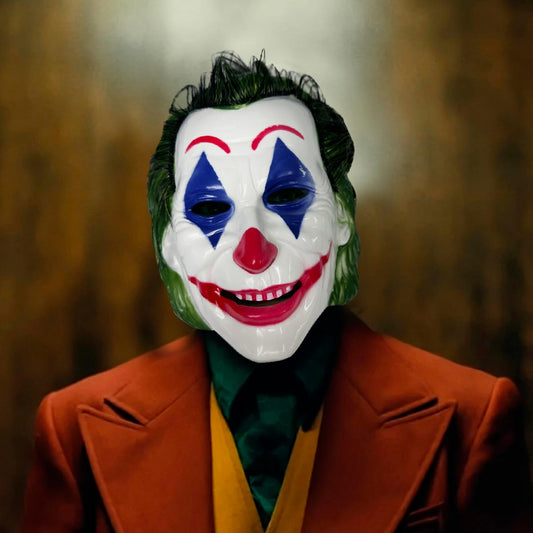Máscara Payaso Joker Asesino Halloween Disfraz