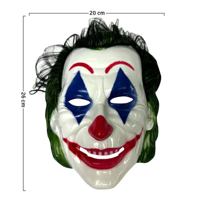 Máscara Payaso Joker Asesino Halloween Disfraz