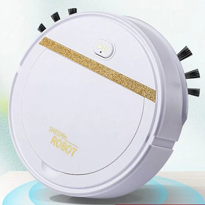 Mini Aspiradora Robotina Robótica Residuos Barridos Robot Blanco