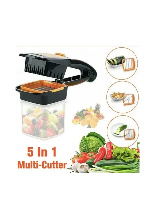 Cortador De Frutas y Verduras cocina 5 en 1 Nicer Dicer Quick